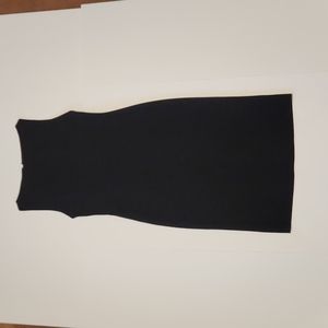 VINTAGE Black Ralph Lauren Wool Dress